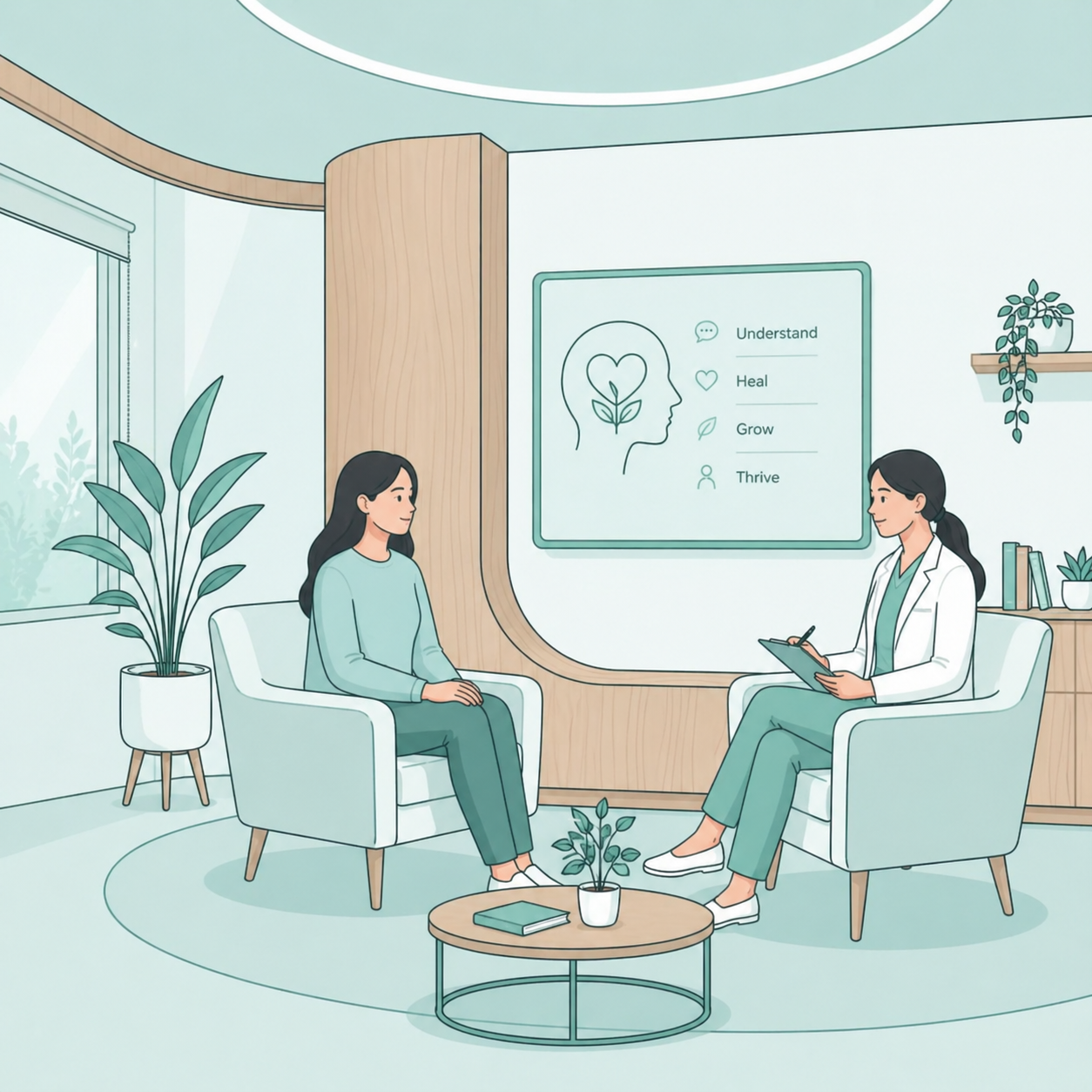 Psychology counselling session at NeuroMet Wellness