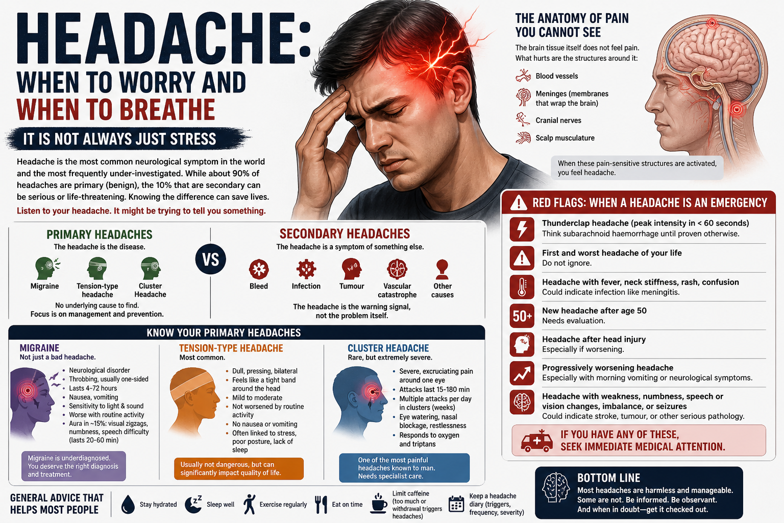 Headache: When to Worry and When to Breathe